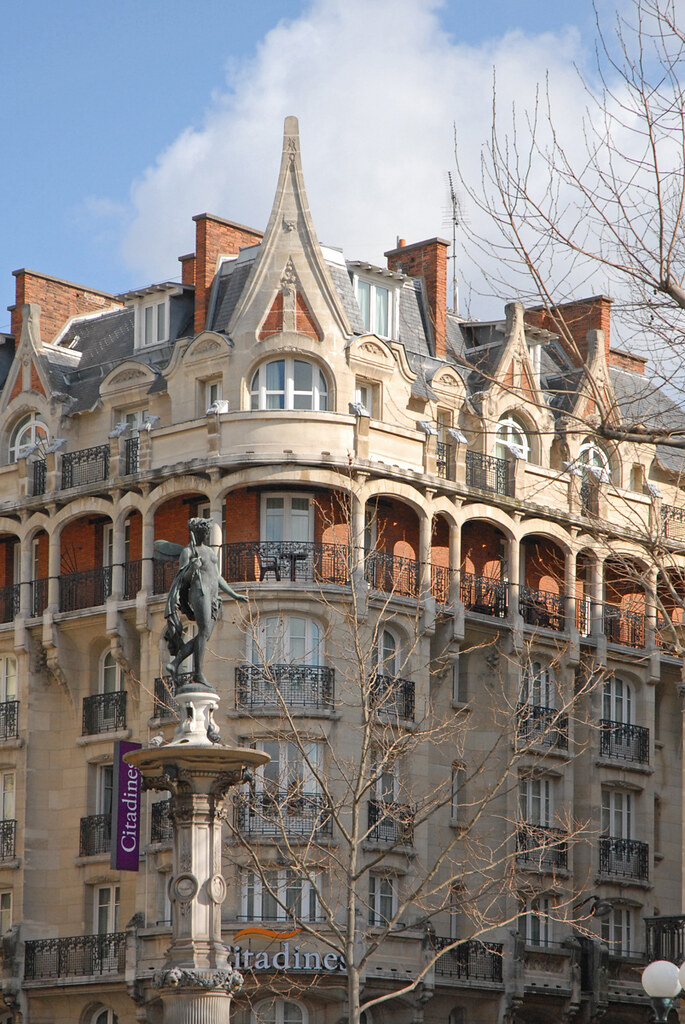 Immeuble art nouveau (Paris) Immeuble art nouveau occupé p… Flickr