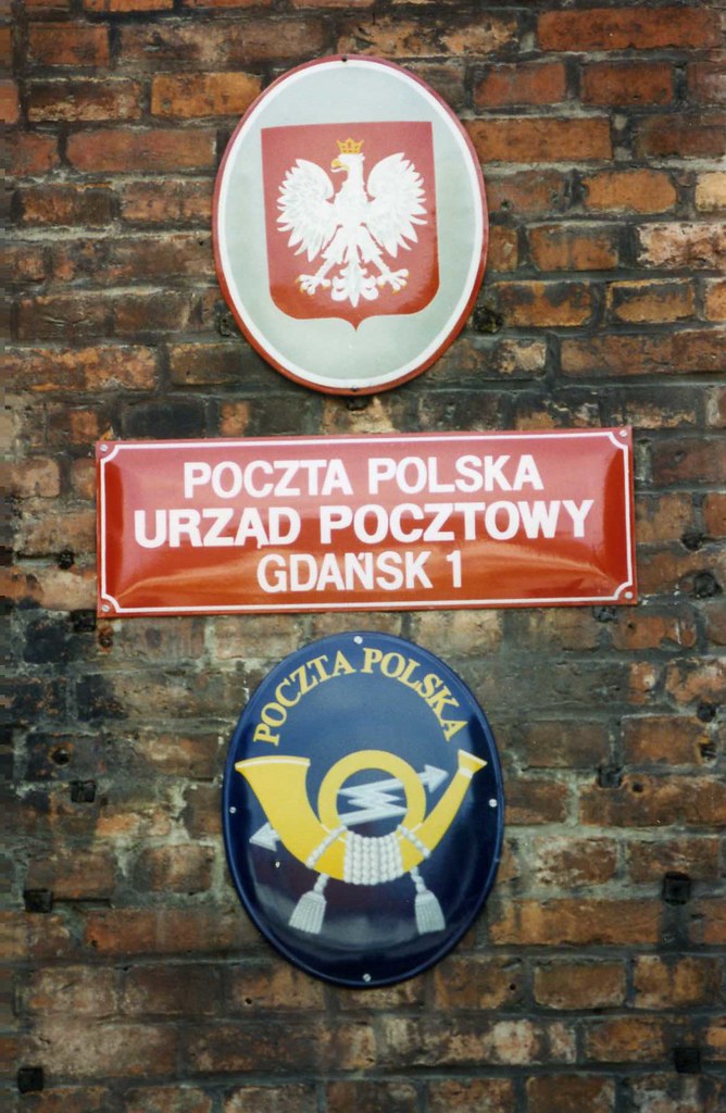 Urząd Pocztowy, Gdańsk Post office no 1 Enamel signs Flickr