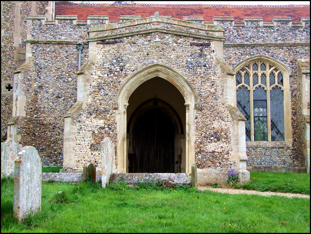 south porch St Edmund, Assington, Suffolk Simon Knott Flickr