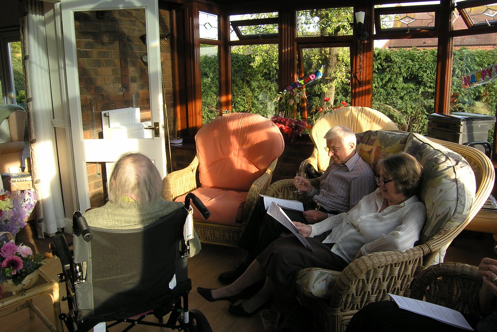 Rosemary Lodge Sun Lounge. Molly's 100th. Song sheets pr… Flickr