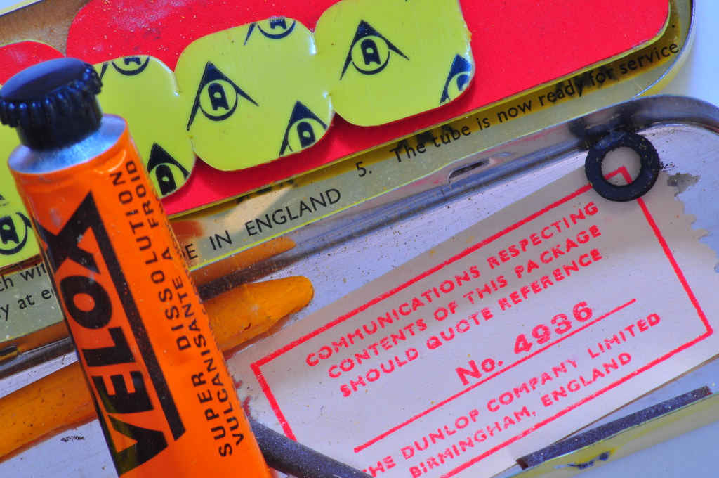 Dunlop Bicycle Tube Repair Kit Who needs Bicycle Repair Ma… Flickr