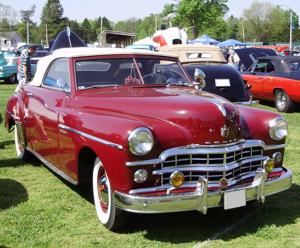 1949 Dodge Roadster Rhinebeck Car Show Spring 2010 šťastnou cestu