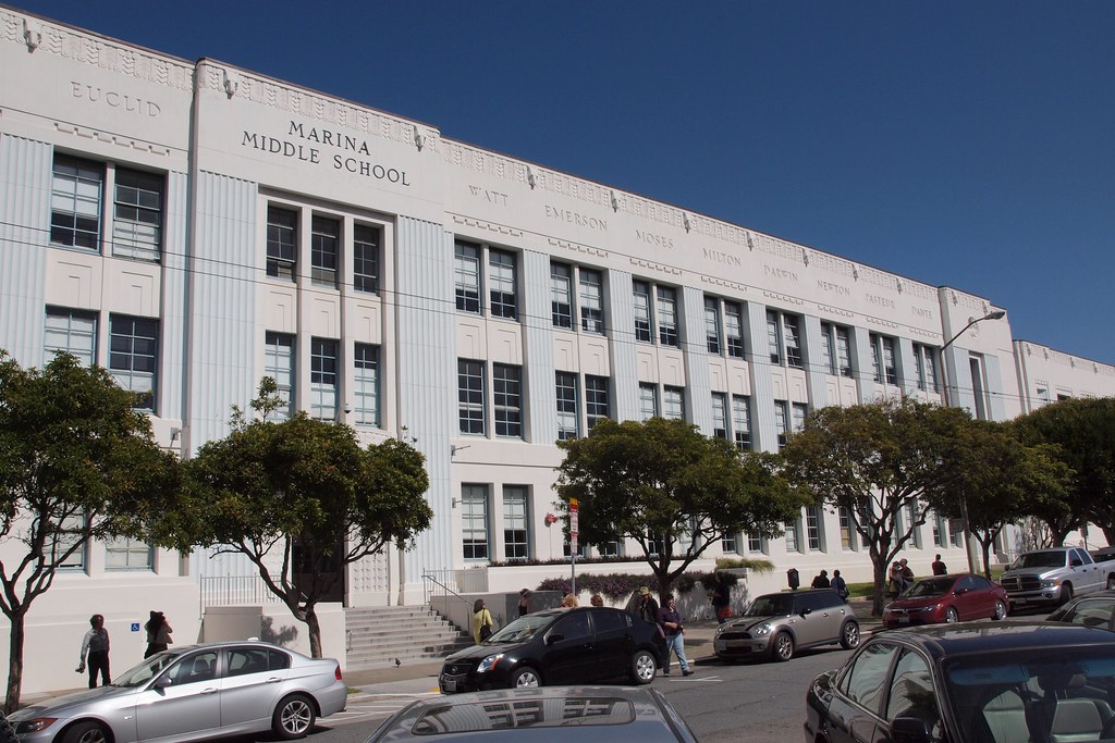 Marina Middle School Sandra CohenRose and Colin Rose Flickr