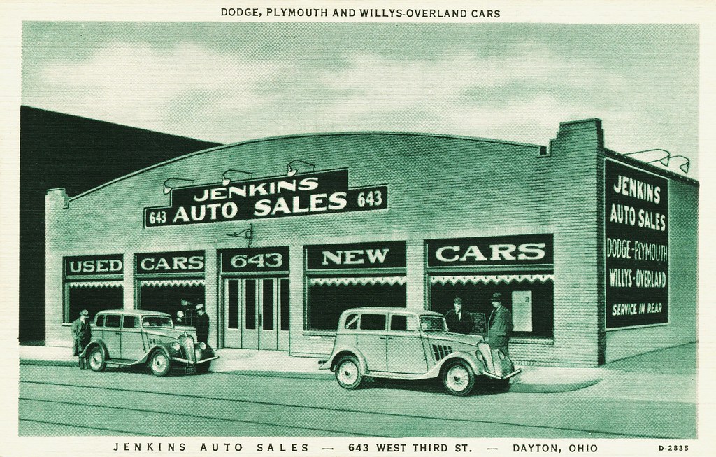 Jenkins Auto Sales, Dayton, OH, DodgePlymouth and Willys Flickr