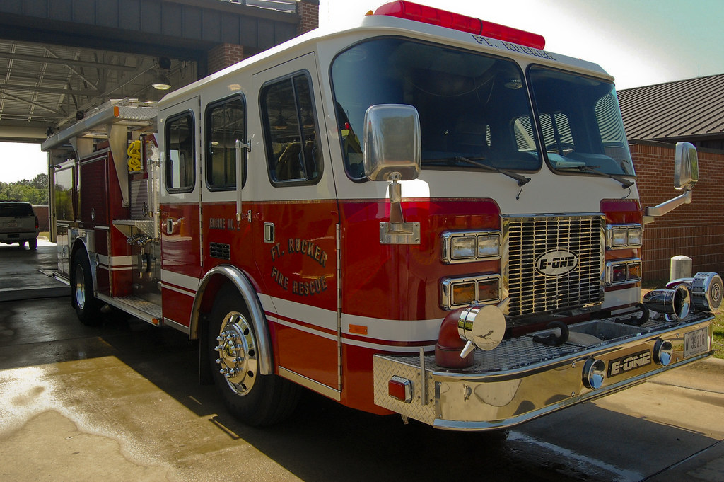 Engine Taken at the Ft. Rucker Fire Department. James Wood Flickr