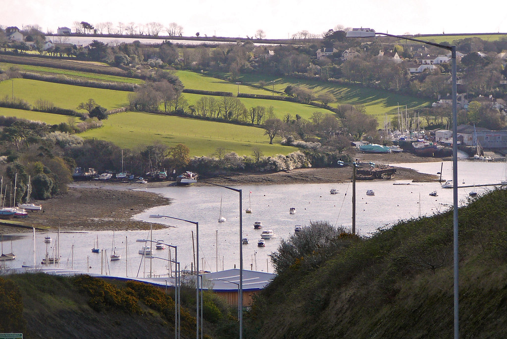 Penryn, from the bypass 3 the river and some street light… Flickr