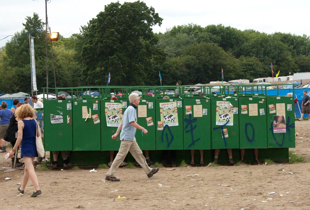Glastonbury June 28 2009 109 The Long, Long Drop Toilets Flickr