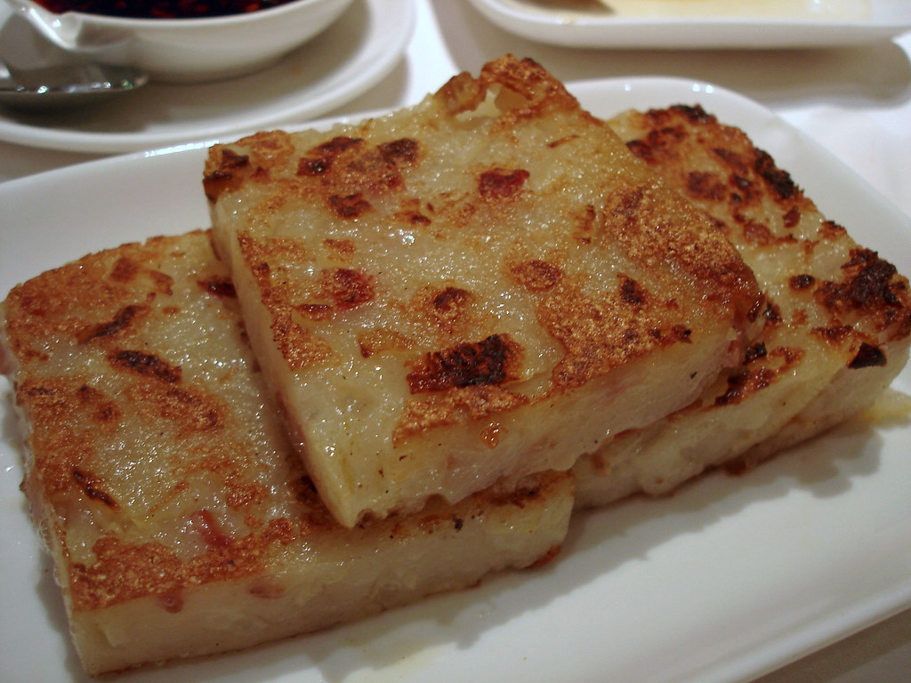 Pan Fried Turnip Cake Dim sum at Pearl Liang last Monday w… Flickr