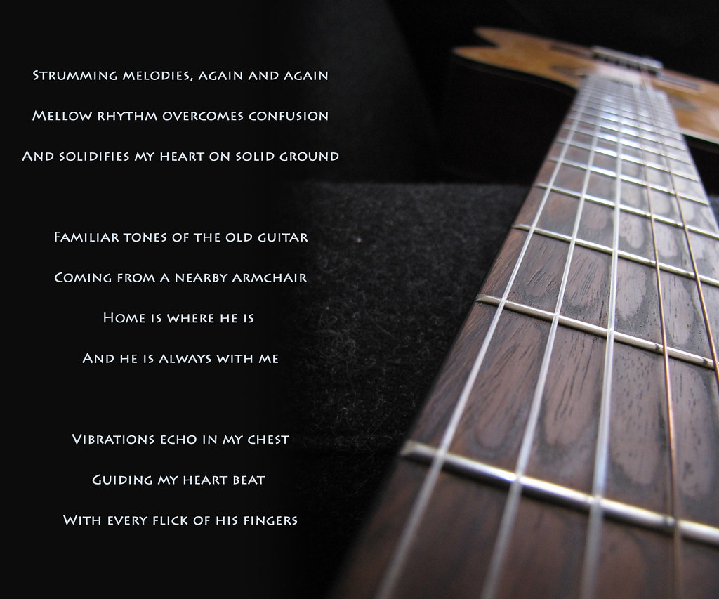 Guitar Poem Mary Helen Leonard Flickr