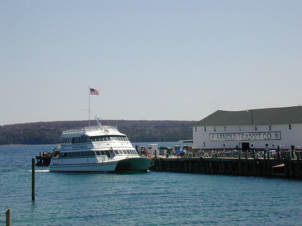 Mackinac Island Ferry Mackinac Island Ferry at the doc… Flickr