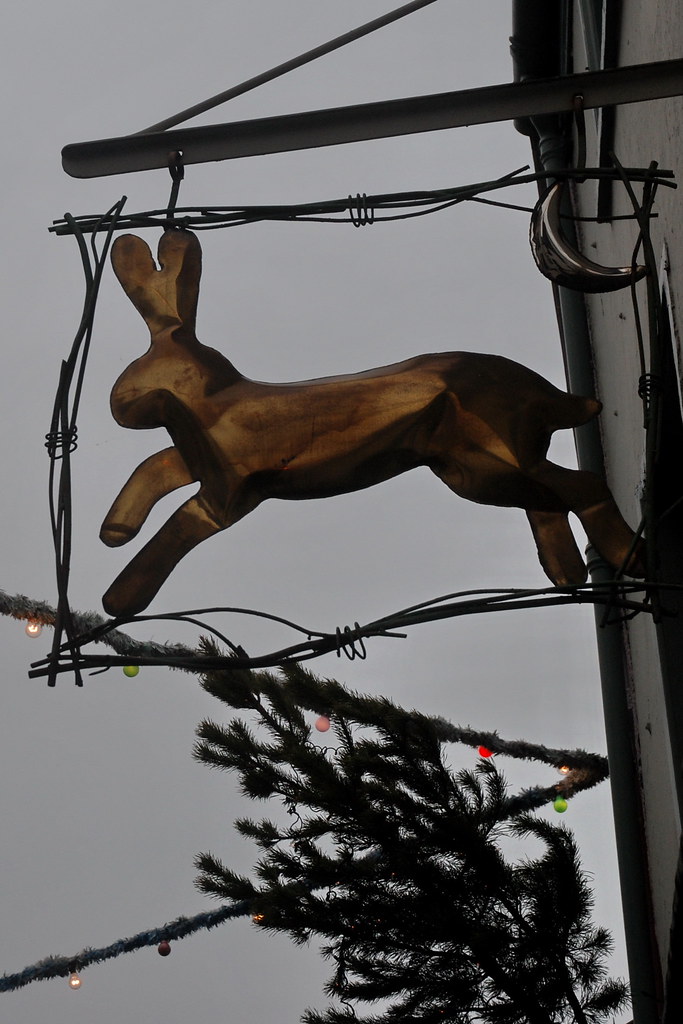 Tinner's Rabbit at Christmas Tinner's Rabbit shop sign , U… Flickr