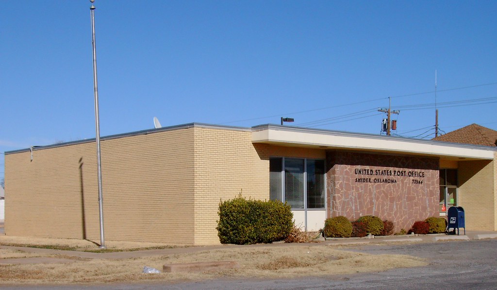 Post Office 73566 (Snyder, Oklahoma) Snyder is located in … Flickr