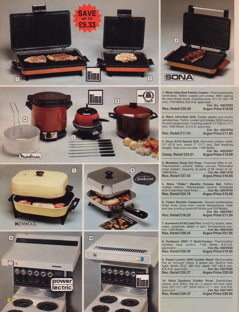 Vintage British Argos 1976 Catalogue Take a blast into the… Flickr