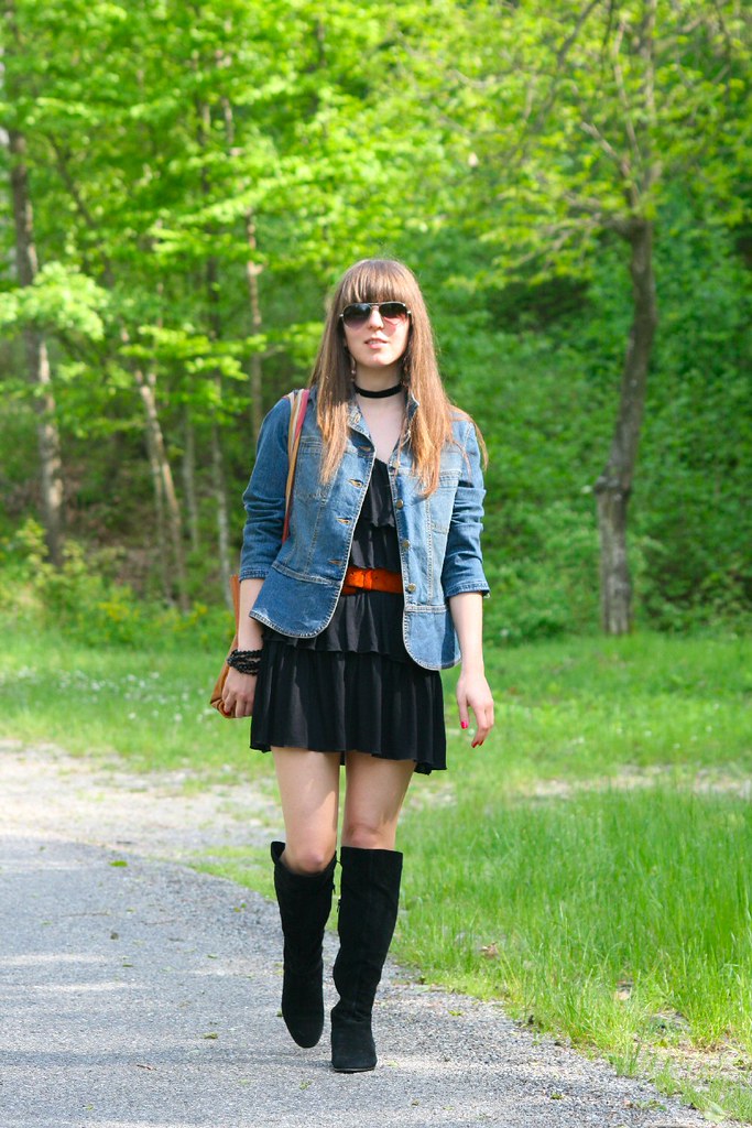 Asos dress Moschino belt moschino vintage tote Boots no n… Flickr