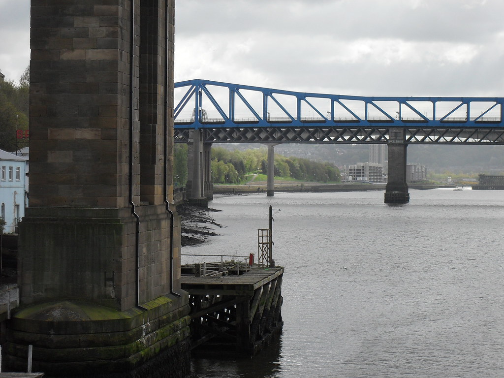 The South Bank Looking upriver at the South bank of the Ty… Anna