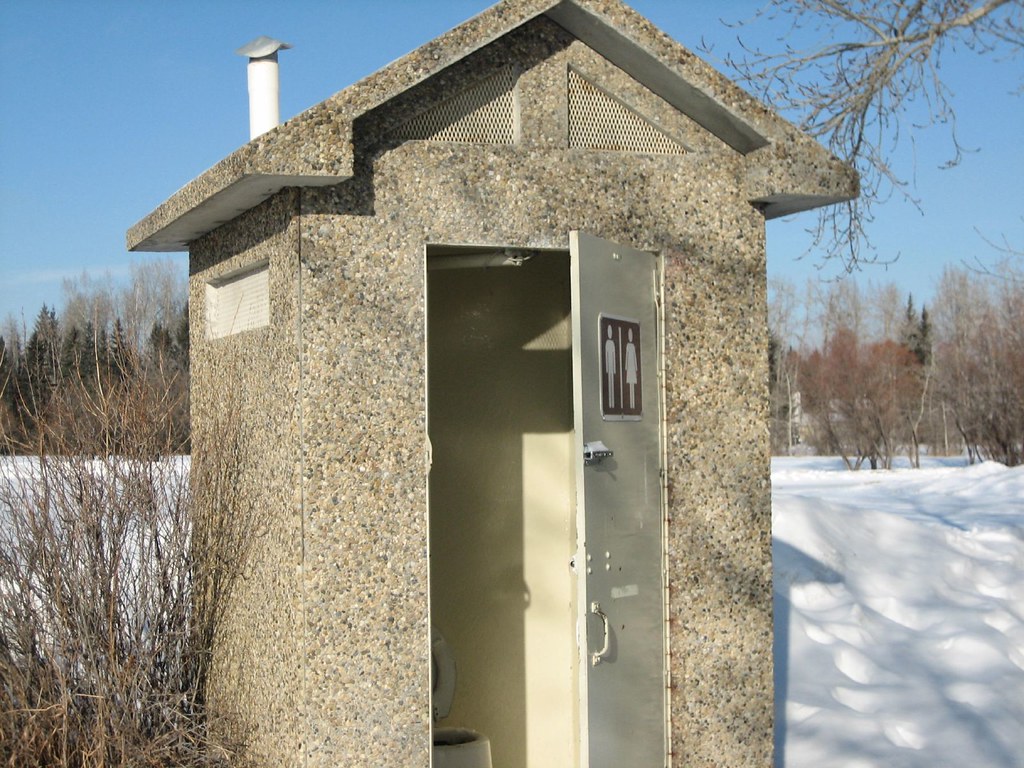 Little Outhouse on the Prairie Calgary Canada Minus 22 Deg… Flickr