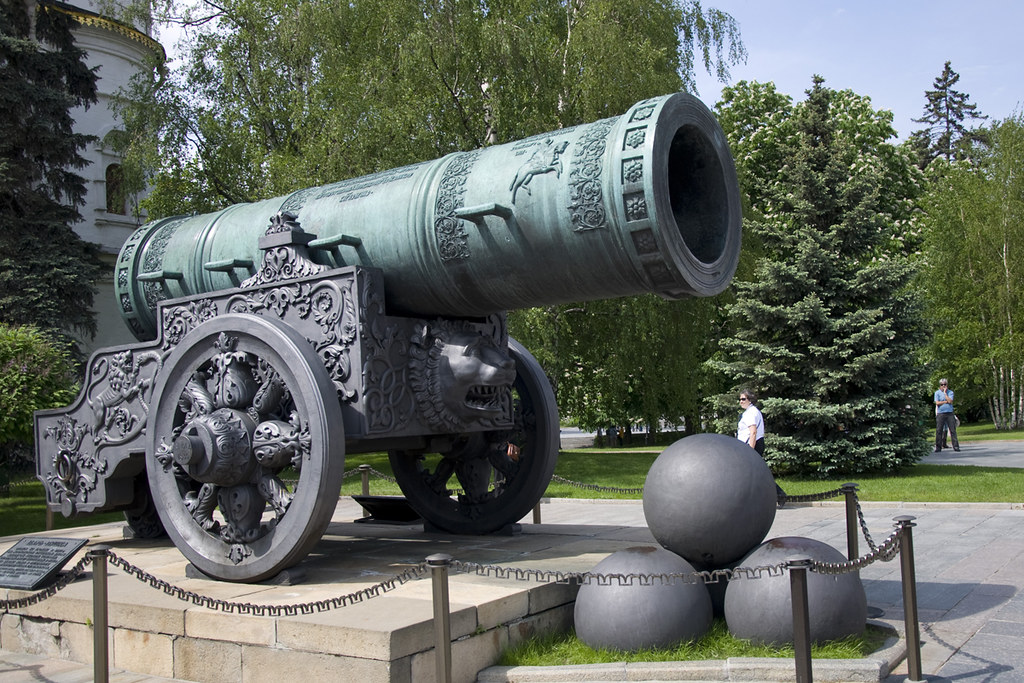 World's Largest Cannon...Da, It's Russian! Wayne Maughan Flickr
