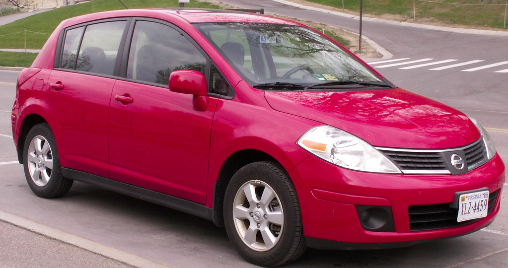 Nissan Versa (I took some liberty with the hue) paul_houle Flickr