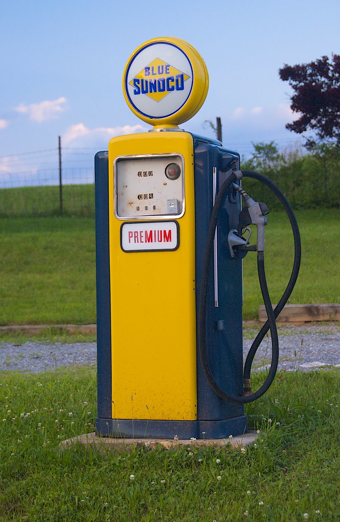 Blue Sunoco Outside of Ranson, WV View On Black podolux Flickr