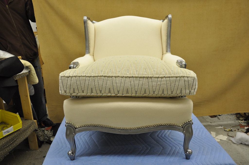 Wing Chair Reupholstery a photo on Flickriver