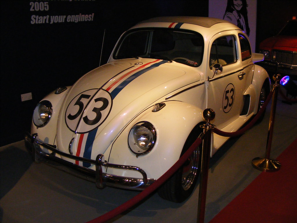 Volkswagen Beetle '53' 'Herbie' from 'Herbie Fully Loaded' a photo
