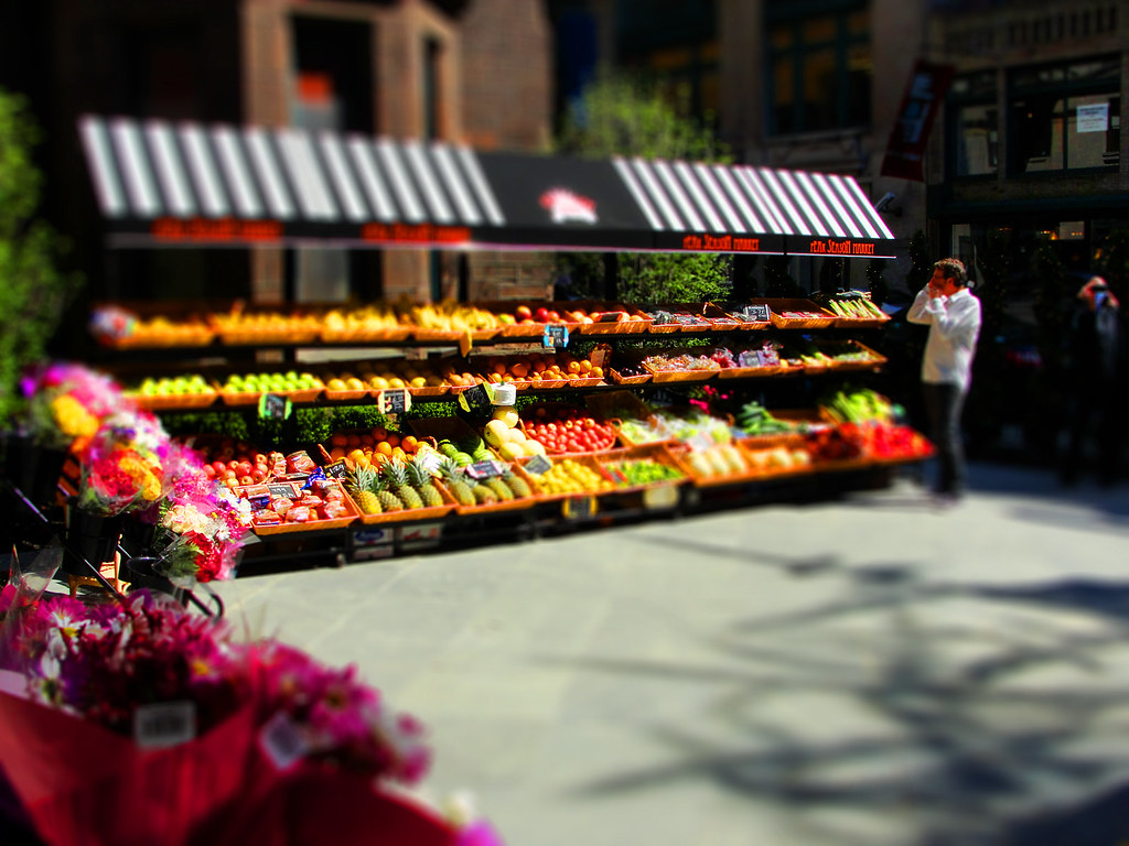 FruitStandTilt A little fresh fruit stand. agent j loves nyc Flickr
