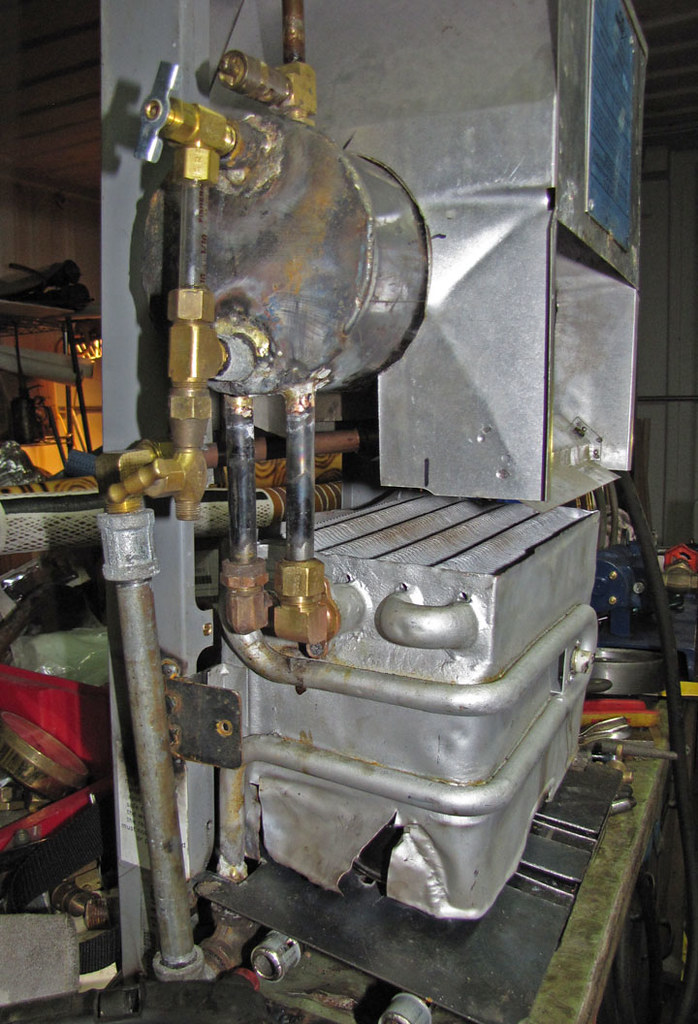 partly assembled boiler boiler without any shrouding so yo… Flickr