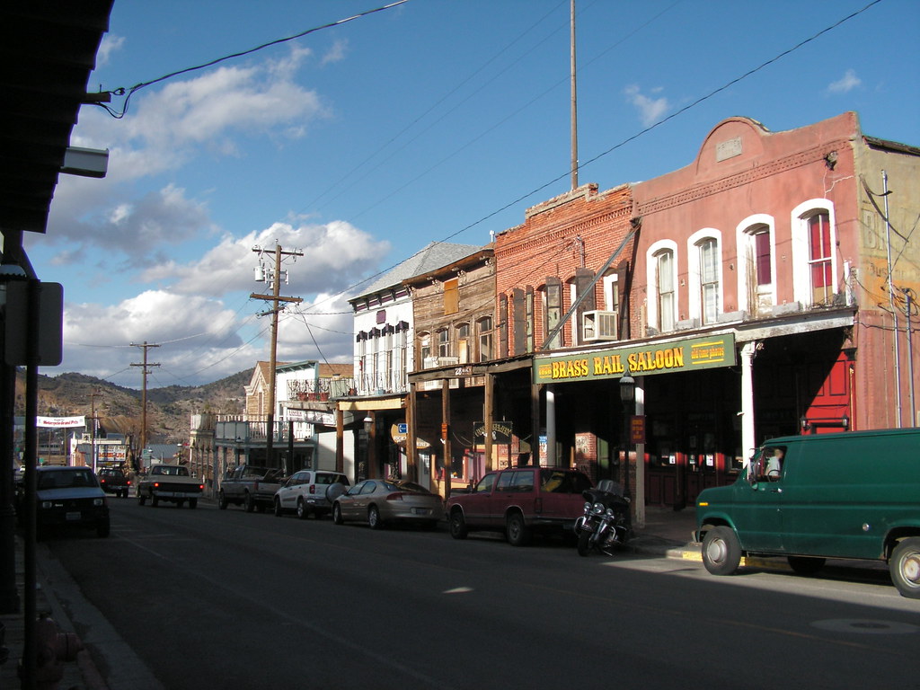 Downtown old miner's town Virginia City Virginia City is a… Flickr