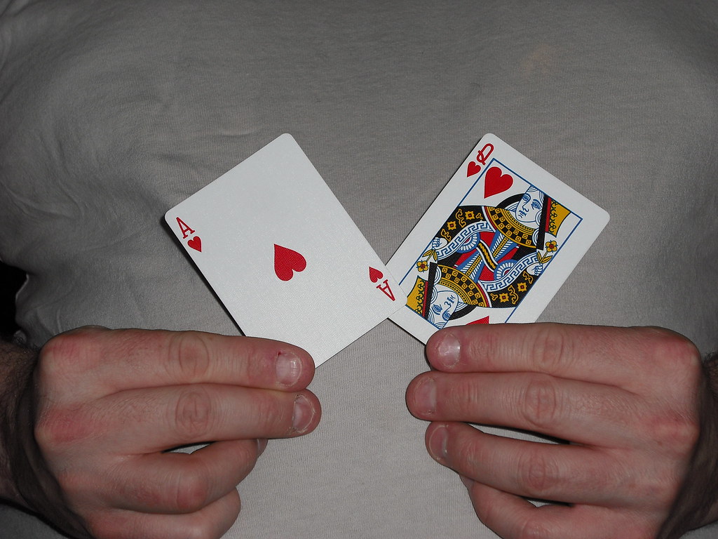 Blackjack Ace and Queen of Hearts Phil Gerbyshak Flickr