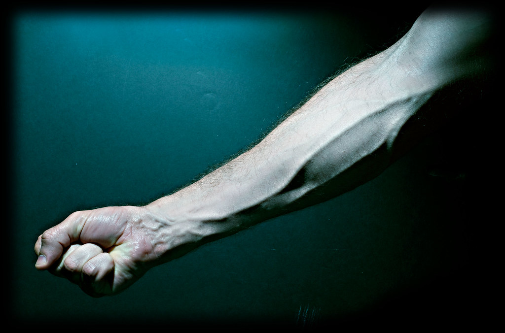 Veins in my Right Arm. I was doing something for a persona… Flickr