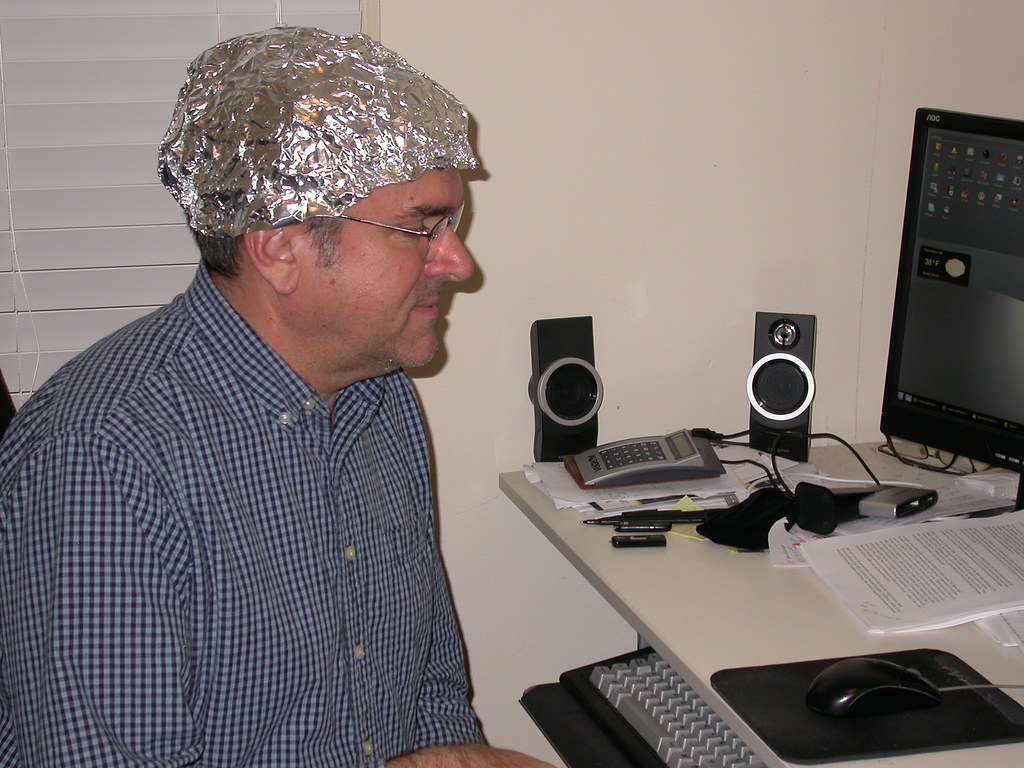 Tinfoil Hat It's about time. I've been needing one. Brian Flickr
