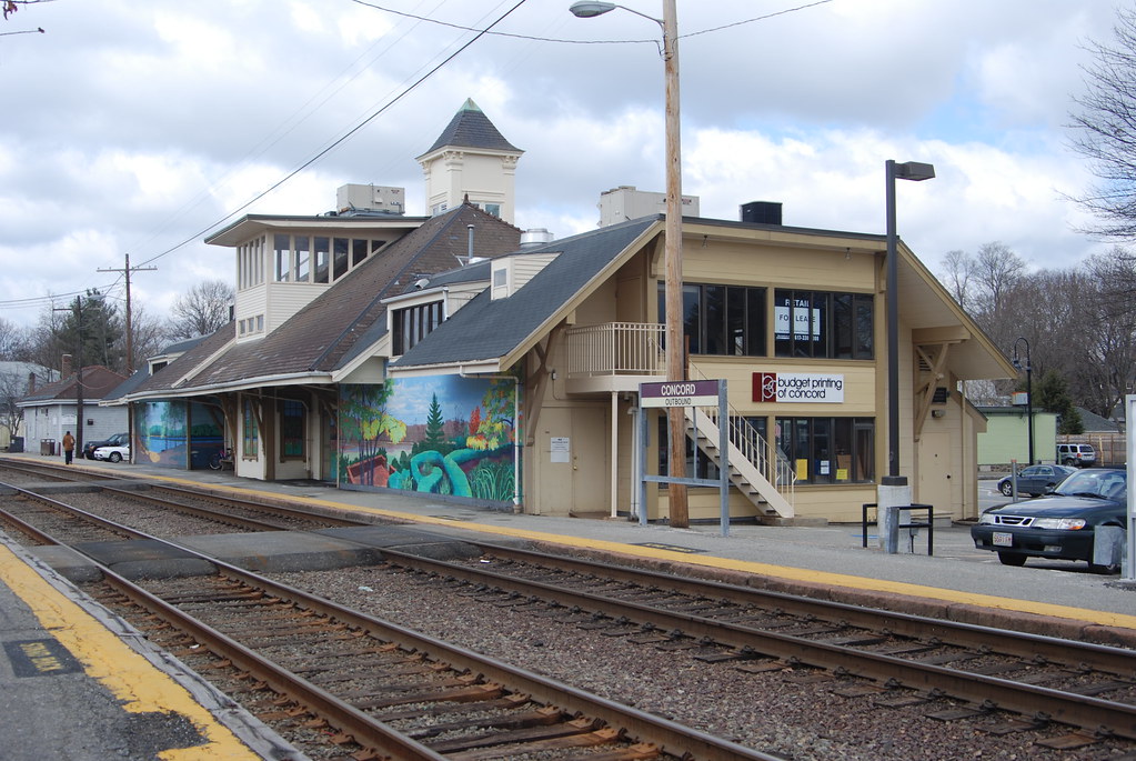 Concord, MA Depot The historic station in Concord, MA has … Flickr