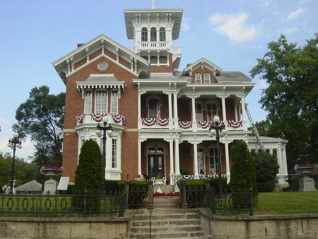 Belvedere Mansion and Gardens Built in 1857 by J. Russell … Flickr