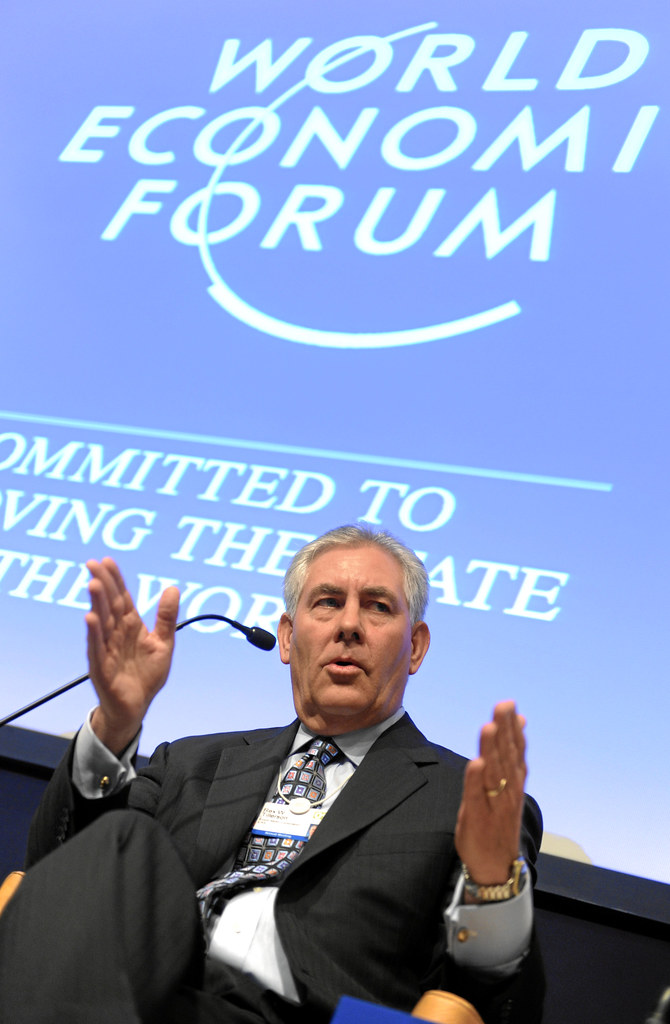 Rex W. Tillerson World Economic Forum Annual Meeting Dav… Flickr