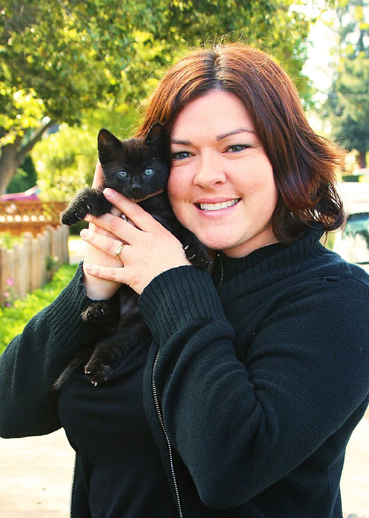 Flickriver: Photoset 'Kristin and her new kitty' by Ualani