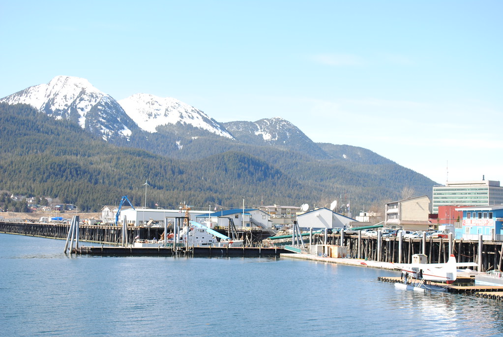 Douglas Island and Juneau waterfront Rakesh A Flickr