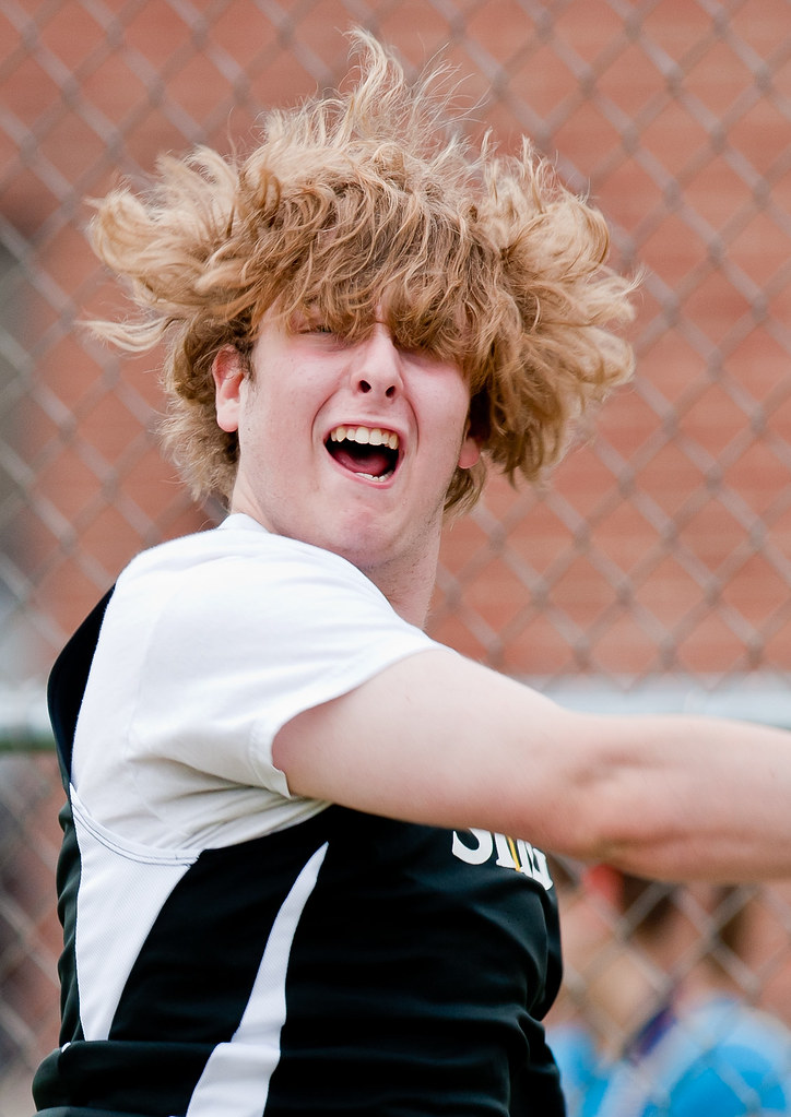 High School Discus Thrower 2 IHSA Sectional Track Meet, Sp… Flickr