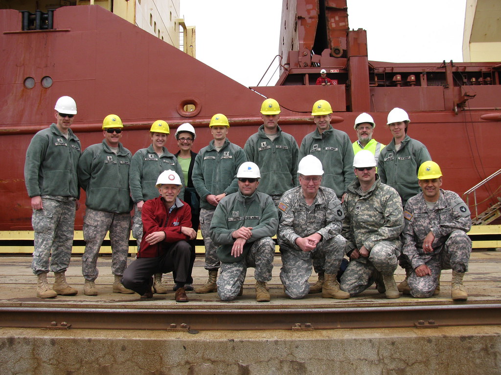 834th ASB visits Duluth Port Duluth, Minn. Members of th… Flickr