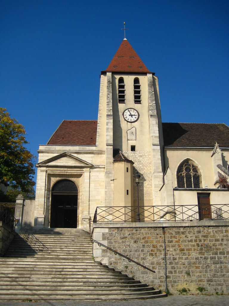 Charonne The Eglise St Germain de Charonne, one of only tw… Flickr