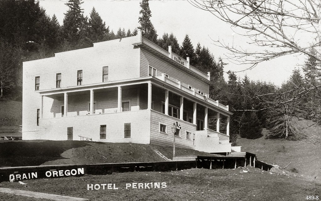 Drain Oregon Drain named after Charles Drain who along wit… Flickr