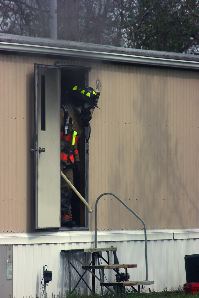 looking out the back door newburgh fire department looking… Flickr