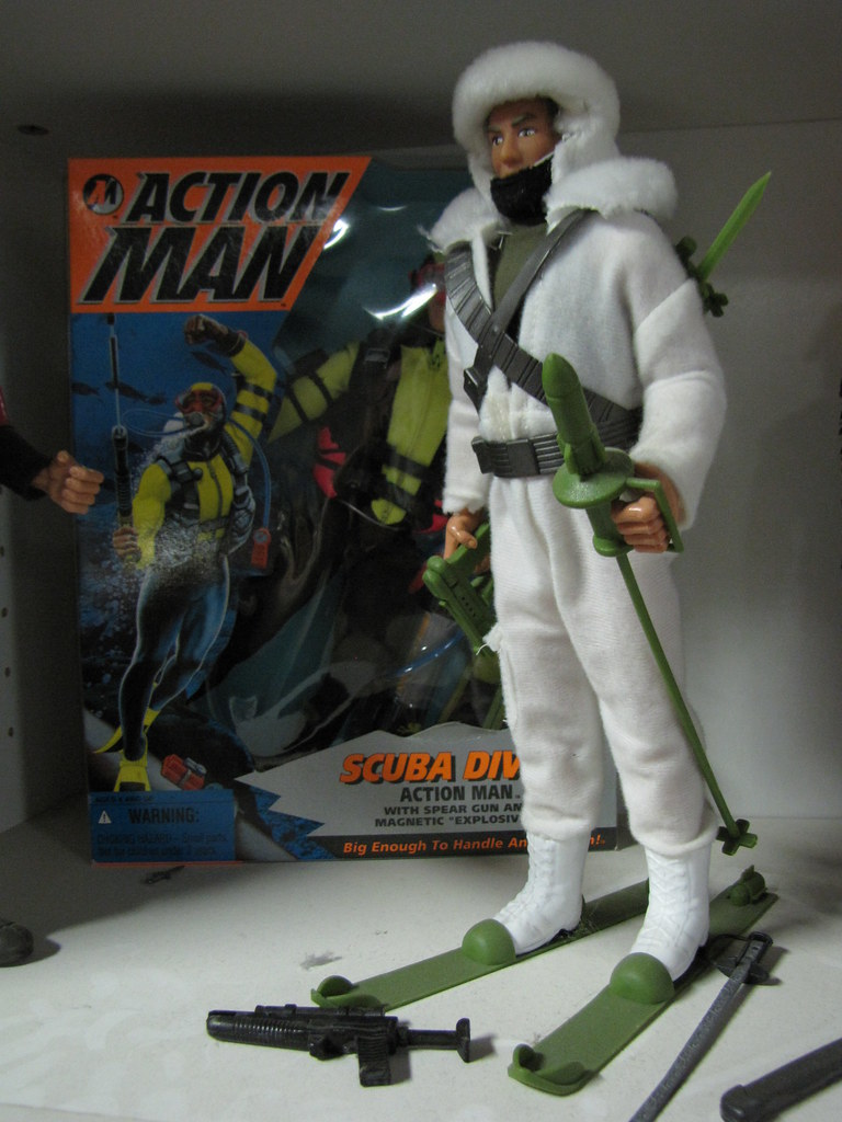 Action Man An Action Man doll at the Toy Museum at Natural… Flickr