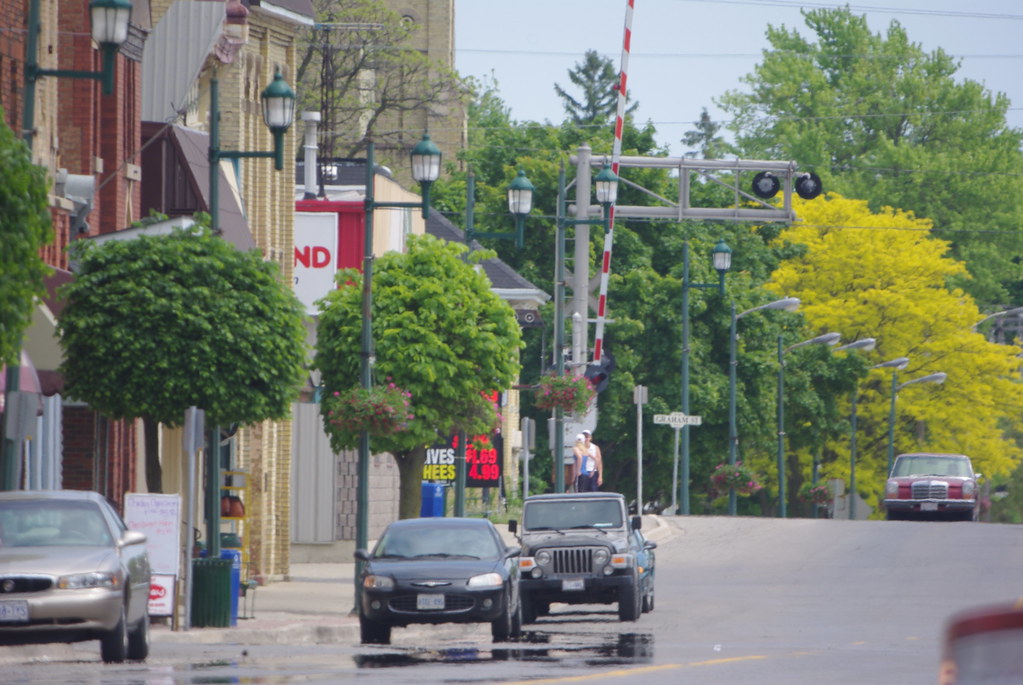 Downtown Glencoe, Ontario. A shot of my town taken with a … Flickr