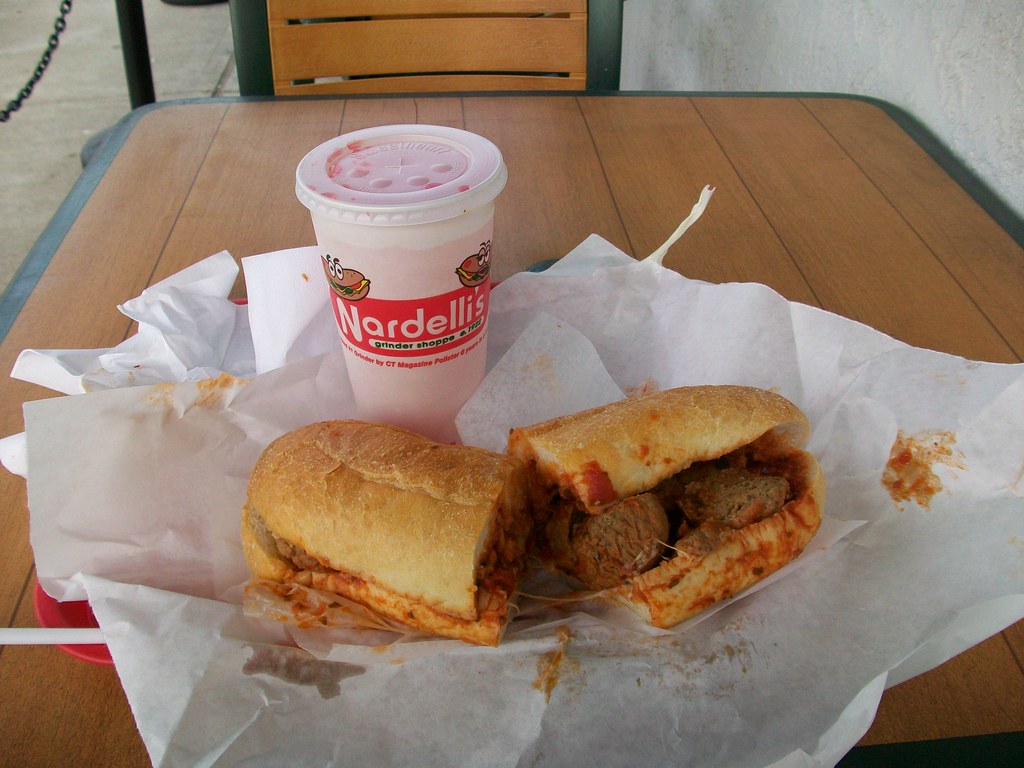 Meatball Parm Grinder Meatball Parmigiana Grinder Gridnder… Flickr