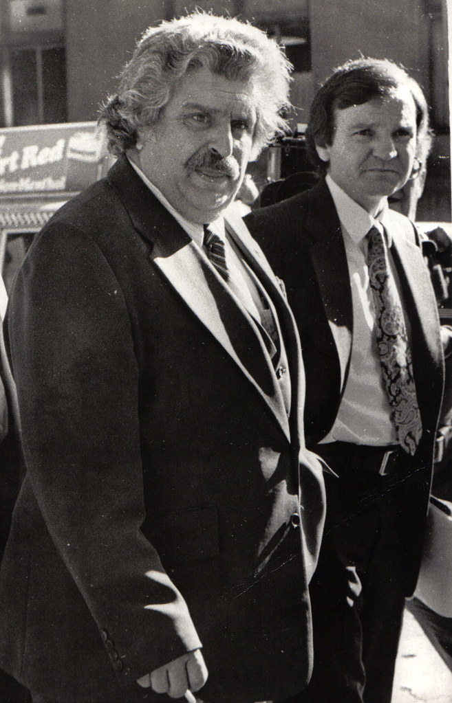 Mafia hit man leaving his murder trial in Pittsburgh, PA Flickr