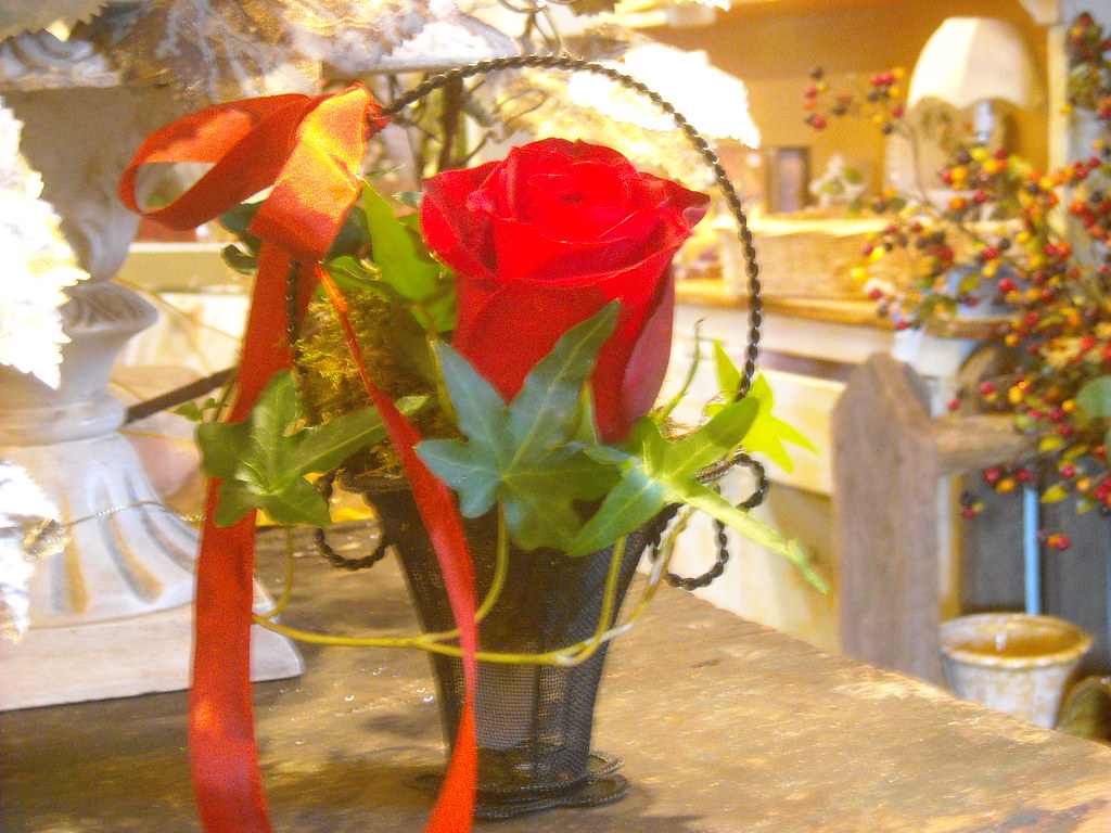 french basket Camrose Hill Flowers Flickr