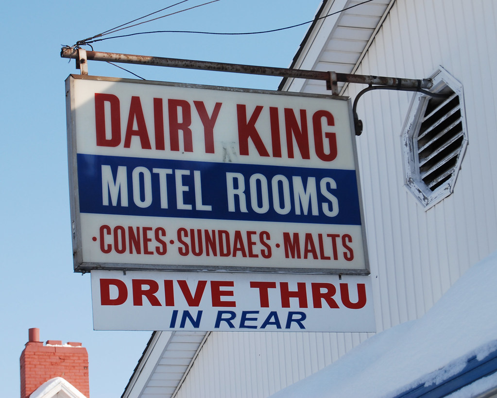 Dairy King Dairy King Ice Cream Stand and Motel. Ft. Loram… Flickr