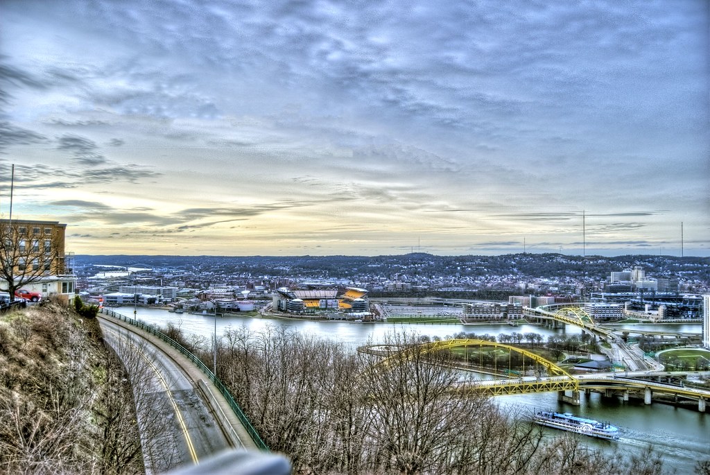 Mt. Washington view of the Point A view of all three river… Flickr