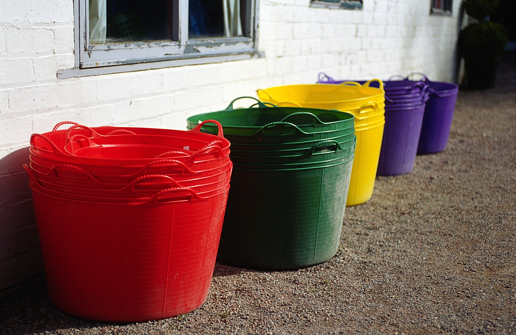 Buckets An unusual subject at the Botanic Gardens but I co… Flickr