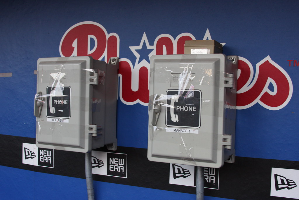 Dugout Phones Citizens Bank Park Ravi Shah Flickr